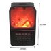 Aeroterma Panoramica, Flame Heater, Portabila, Display Digital